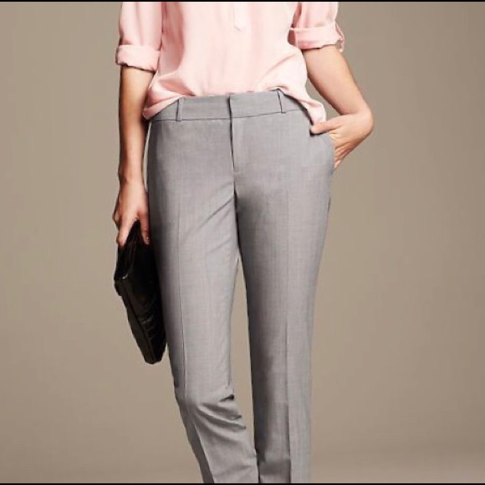 Banana Republic cropped Martin fit pants/Size10